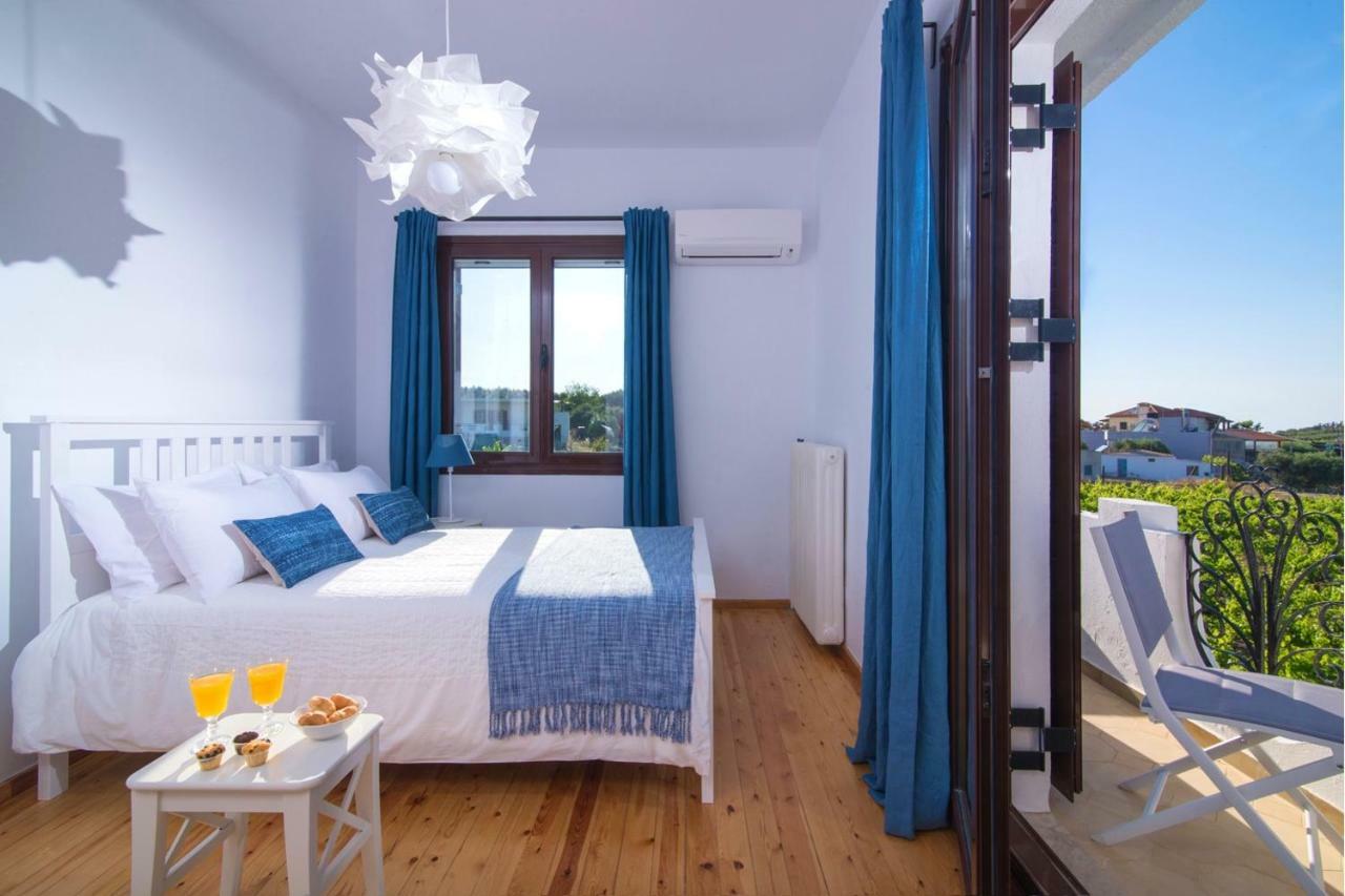 Luxury Villa Rosita W Heated Pool - Nature And Relax Epano Vathia Exterior photo
